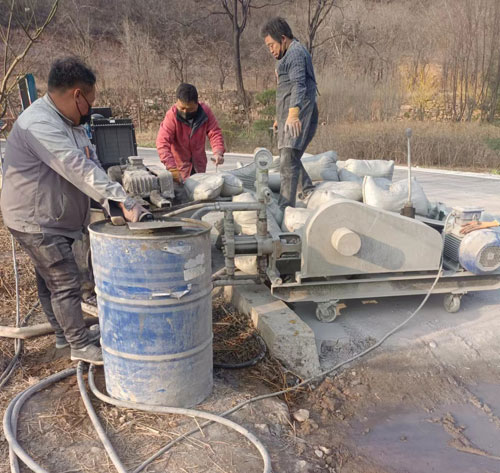 丰都路面下沉注浆